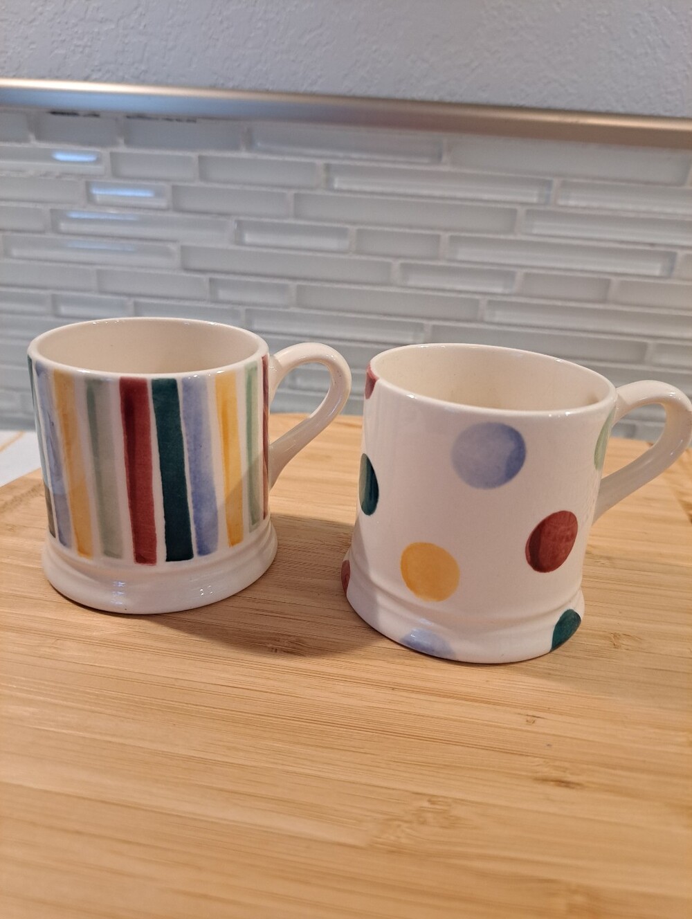 Emma Bridgewater Pottery Polka Dot & Striped Baby Child’s Mug